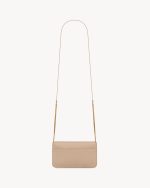YSL Cassandre Phone Holder in Smooth Leather - Image 4